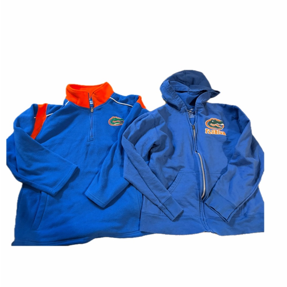 Florida gators youth xl 14-16 jacket and pullover bundle